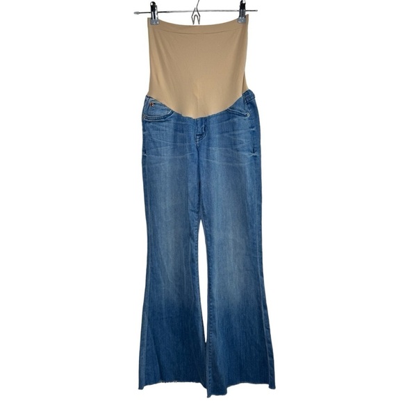 HUDSON Maternity Flap Pocket Flare Jeans size 29 - Picture 2 of 11